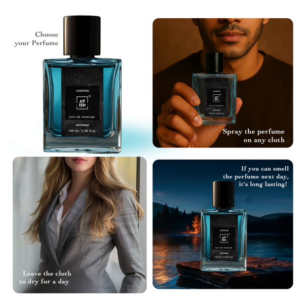 AVISH FRAGRANCE 100ML Premium Unisex Perfume (CASPIAN, Pack Of 1) - Image 4