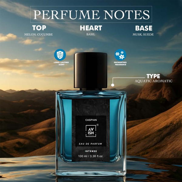 AVISH FRAGRANCE 100ML Premium Unisex Perfume (CASPIAN, Pack Of 1) - Image 3