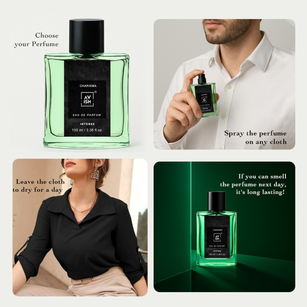 AVISH FRAGRANCE 100ML Premium Unisex Perfume (CHARISMA, Pack of 1) - Image 4